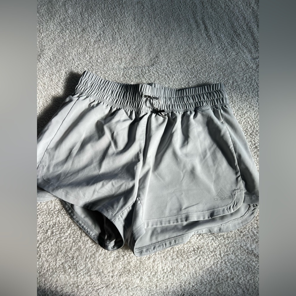 Adidas aero ready grey athletic shorts